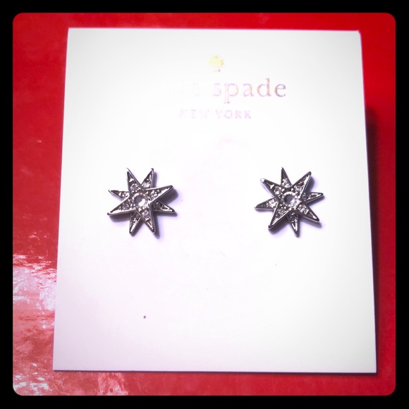 kate spade Jewelry - NWT KATE SPADE STAR SHAPED EARRINGS.